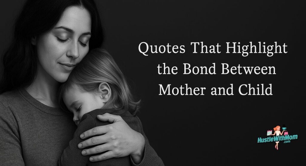 Quotes That Highlight the Bond Between Mother and Child