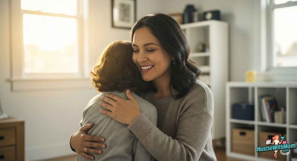 a-woman-embraces-her-child-in-a-cozy-living-room-reflecting-the-principles-of-love-and-logic-parenting-philosophy
