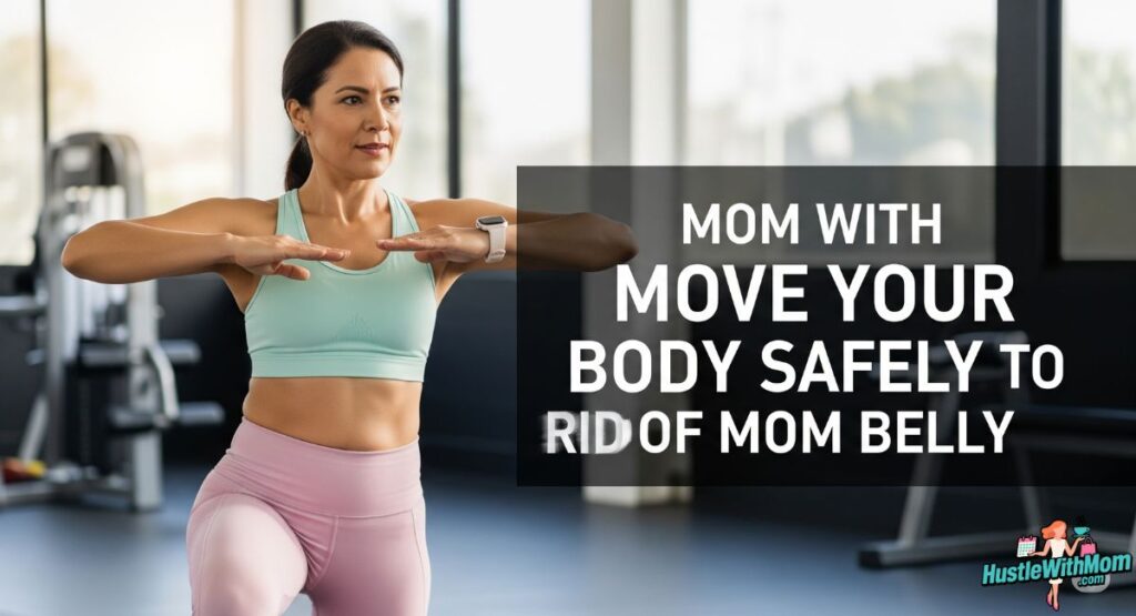 a-woman-performs-squats-in-a-gym-promoting-safe-exercise-to-help-reduce-post-pregnancy-belly-fat.