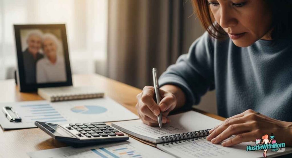 woman-engaged-in-financial-planning-considering-coverage-options-for-her-mother
