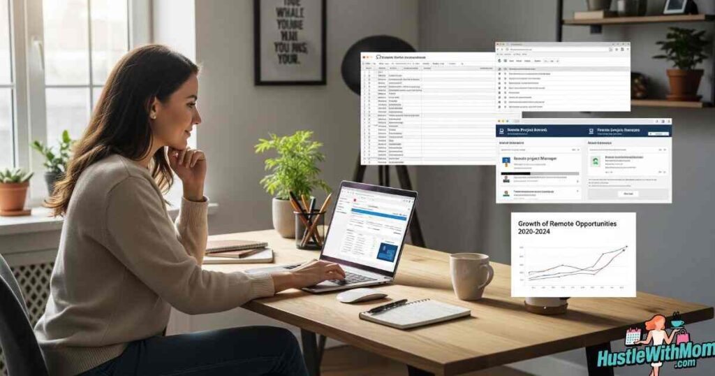 a-mom-considering-different-remote-job-opportunities-as-alternatives-to-a-place-for-mom-jobs
