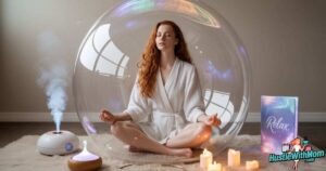 futuristic-2025-inspired-illustration-of-stress-relief-self-care-gifts-like-an-ai-massage-device-diffuser-holographic-journal-and-silk-blanket-in-a-dreamy-glowing-atmosphere