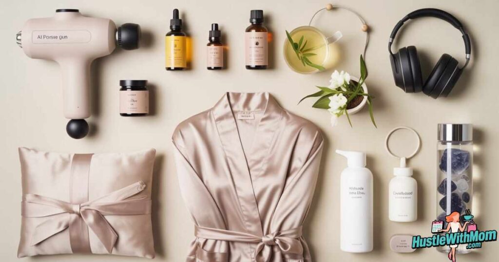 top-10-trending-self-care-gifts-in-2025-including-ai-massage-gun-luxury-oils-silk-robe-skincare-and-weighted-blanket