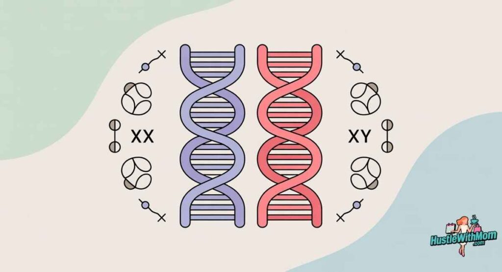 dna-illustration-showing-xx-and-xy-chromosomes-explaining-baby-gender-determination.